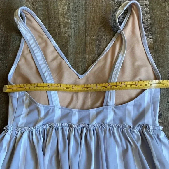 Kortni Jeane |  Striped Ruffle Bikini Top - Picture 5 of 7